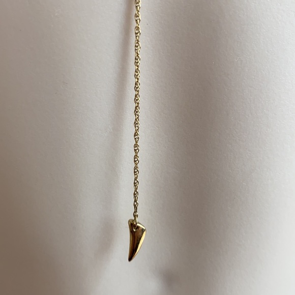 Jennifer Zeuner Lariat Necklace Horn Pendants - Picture 6 of 8